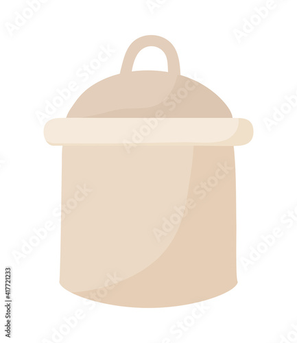 cooking pot isolated