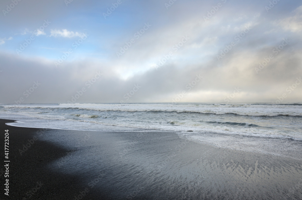 Gold Bluffs Beach, Prairie Creek Redwoods State Park, California Gold Bluffs Beach, Prairie Creek Redwoods State Park, California