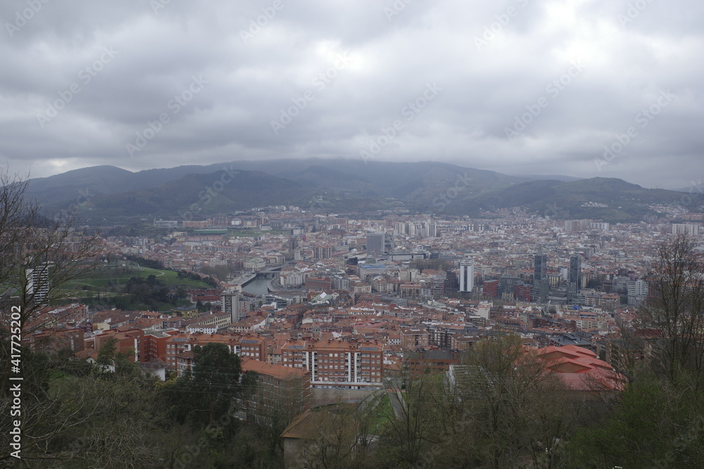 Urban view on Bilbao