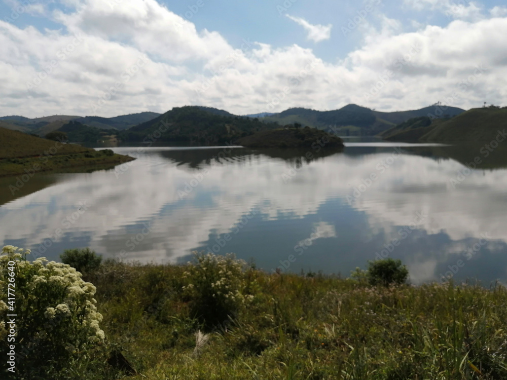 lake in mountains