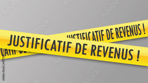 Logo justificatif de revenus.