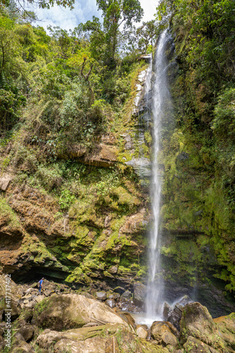 Une belle cascade    Guayabal   Chinavita  Boyac    Colombie