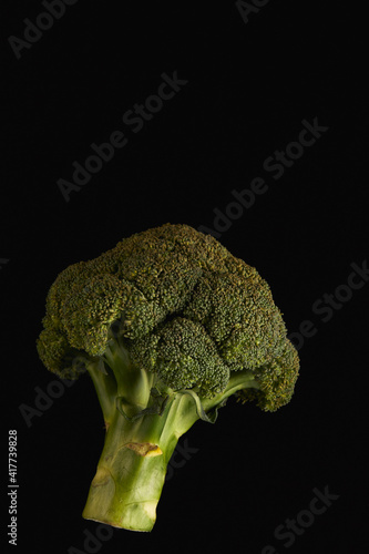 fresh broccoli. Creative food concept. Healthy food vegan organic food, vitamins, cooking ingredient.
