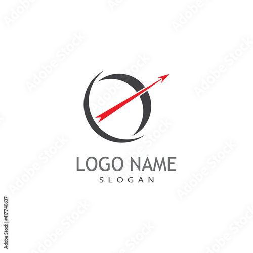 Archer logo Template vector symbol illustration design