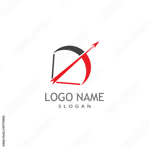 Archer logo Template vector symbol illustration design