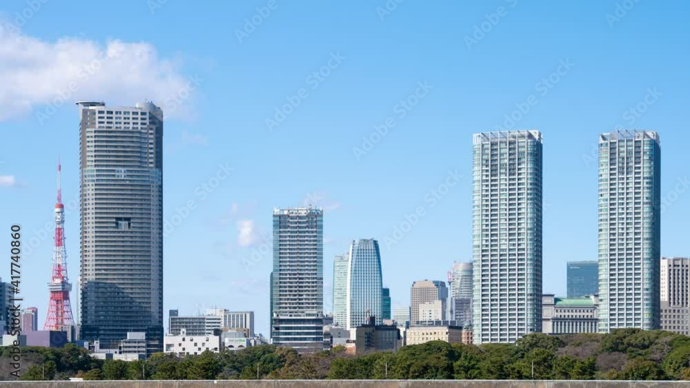 東京タイムラプス 2021 タワーマンション 東京タイムラプス 2021 タワーマンション
