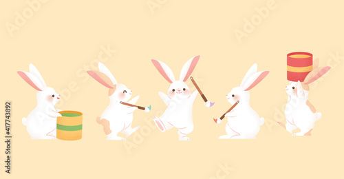 Easter bunny collection