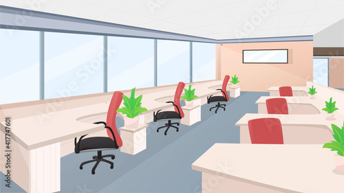 background illustration office work business