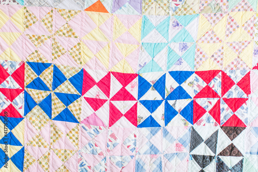 Fototapeta premium Hourglass Quilt