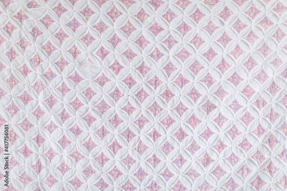 Fototapeta premium Cathedral Window Quilt