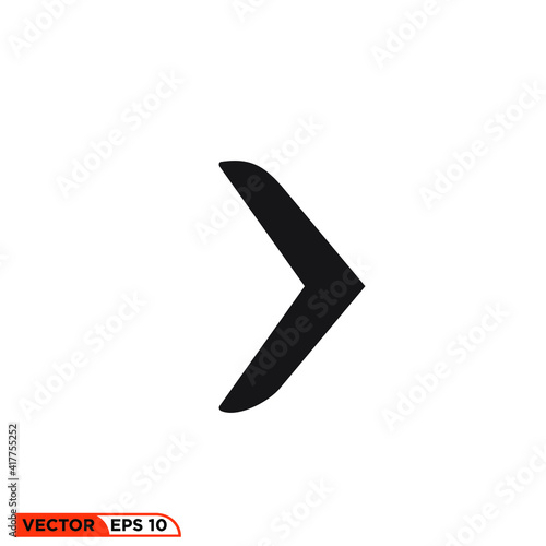 Icon vector graphic of wings ,, arrow