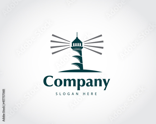 lighthouse draw art logo symbol design illustration inspiration