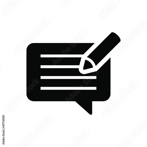 Feedback comment icon