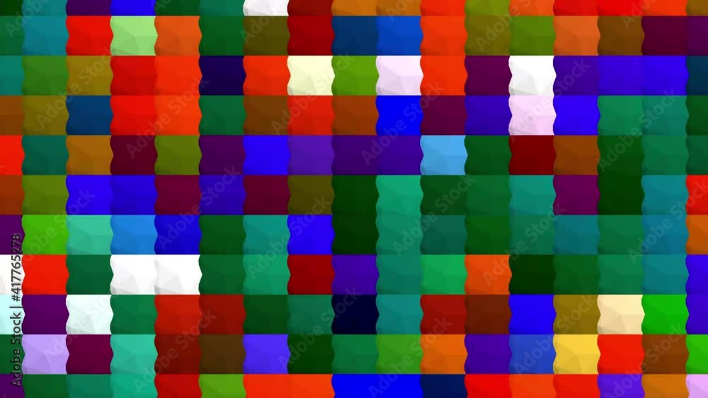 a kaleidoscope consists of geometric objects blinking in different colors. a kaleidoscope consists of geometric objects blinking in different colors.