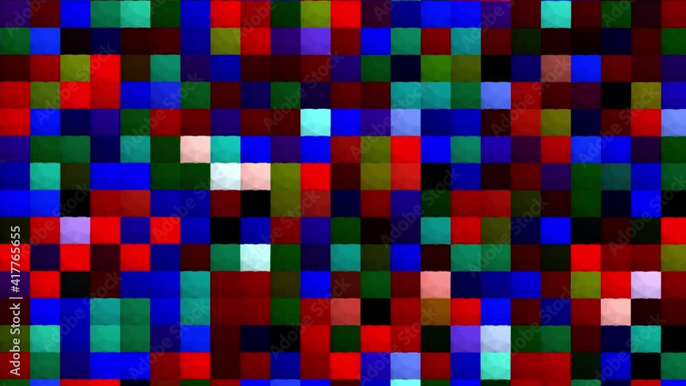 a kaleidoscope consists of geometric objects blinking in different colors. a kaleidoscope consists of geometric objects blinking in different colors.