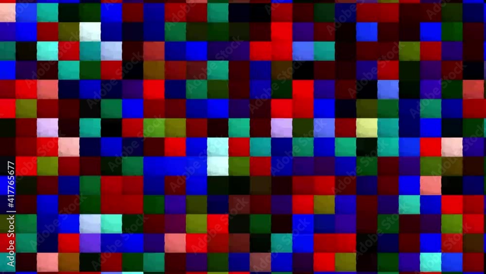 a kaleidoscope consists of geometric objects blinking in different colors. a kaleidoscope consists of geometric objects blinking in different colors.
