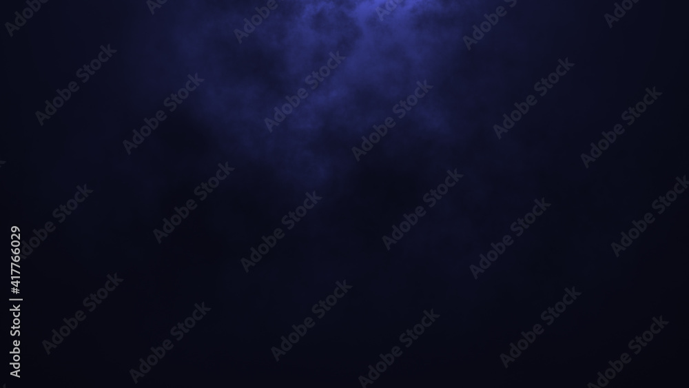Smoke and flashing lights black background animation, Video Clip stock footage.