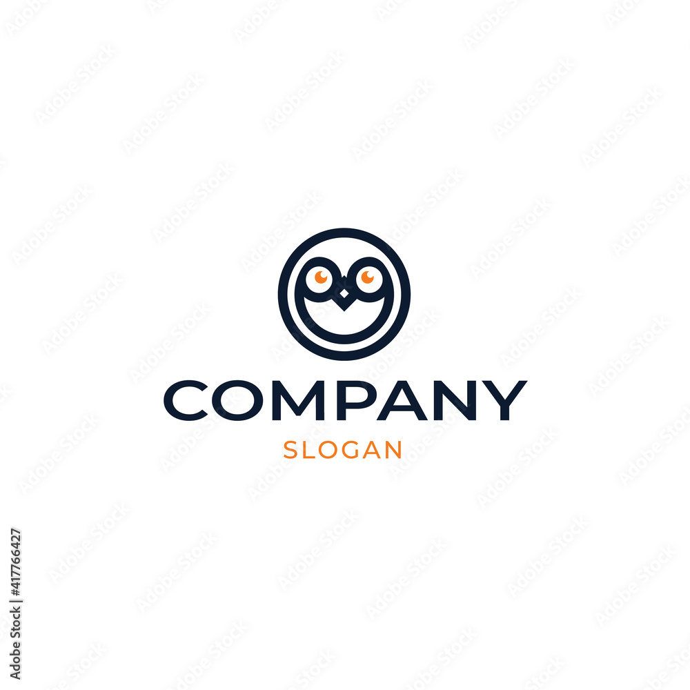 Obraz premium Awesome Startup Logo. Creative Startup Logo. Penguin Logo