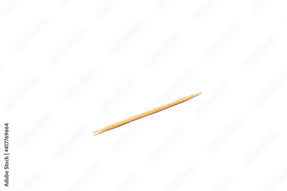 Toothpick isolated on white background Toothpick isolated on white background