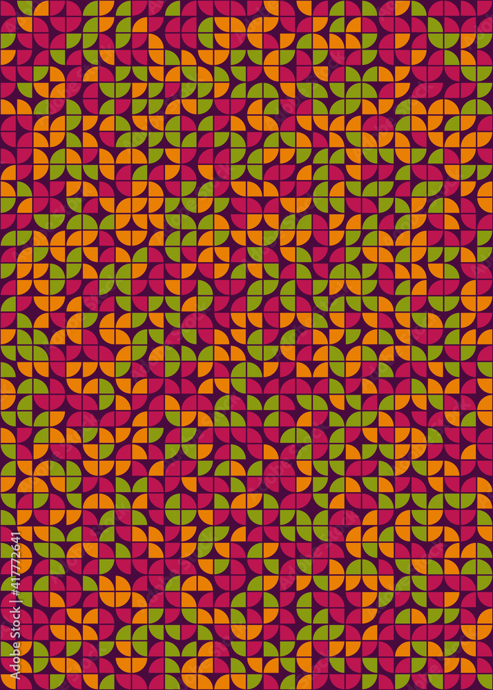 Abstract Geometric Pattern generative computational art illustration Abstract Geometric Pattern generative computational art illustration