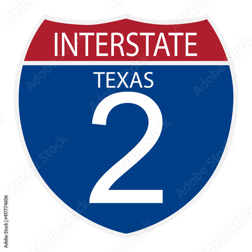 Interstate highway road