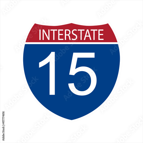 Interstate highway road