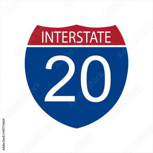 Interstate highway road