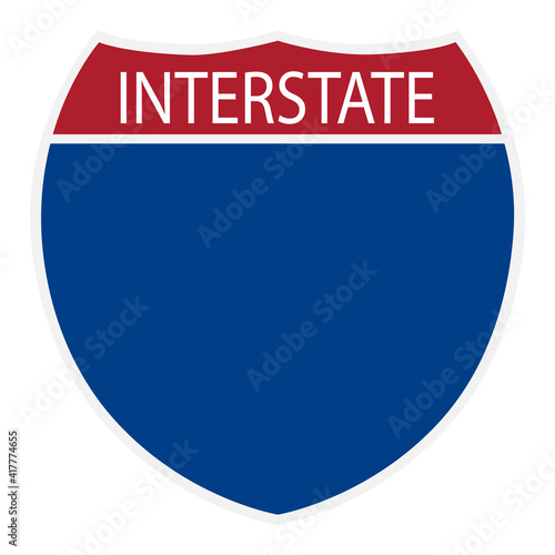 Interstate highway road