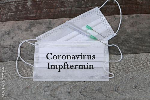 Coronavirus Impftermin photo