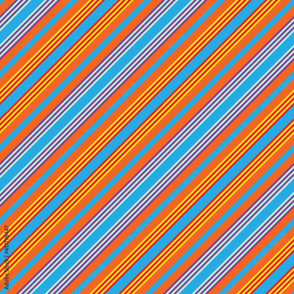 Rainbow Stripe seamless pattern background in diagonal style Rainbow Stripe seamless pattern background in diagonal style