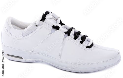 Sport shoe for running on white background
