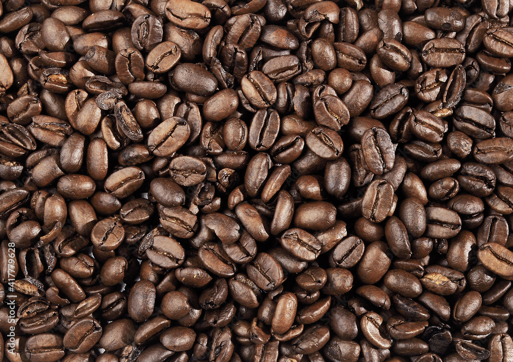 Obraz premium elite coffee beans background