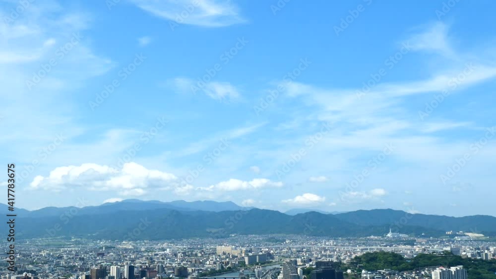 都市風景　福岡市　ノーマルスピード