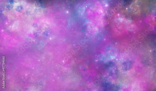 Pink & Purple Nebula 13020 x 7617 px
