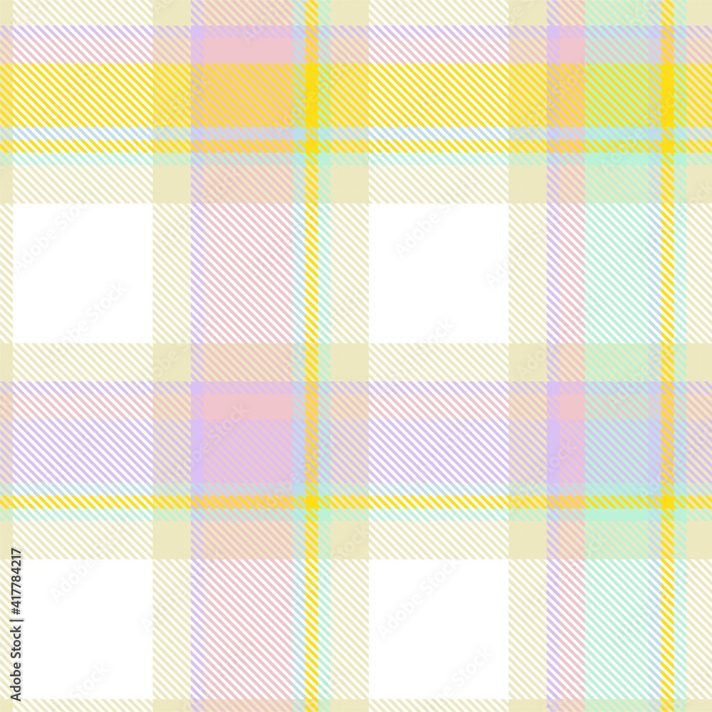 Rainbow Pastel Plaid textured Seamless Pattern Rainbow Pastel Plaid textured Seamless Pattern