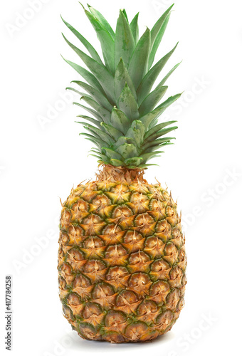 Pineapple isolated on the white background.