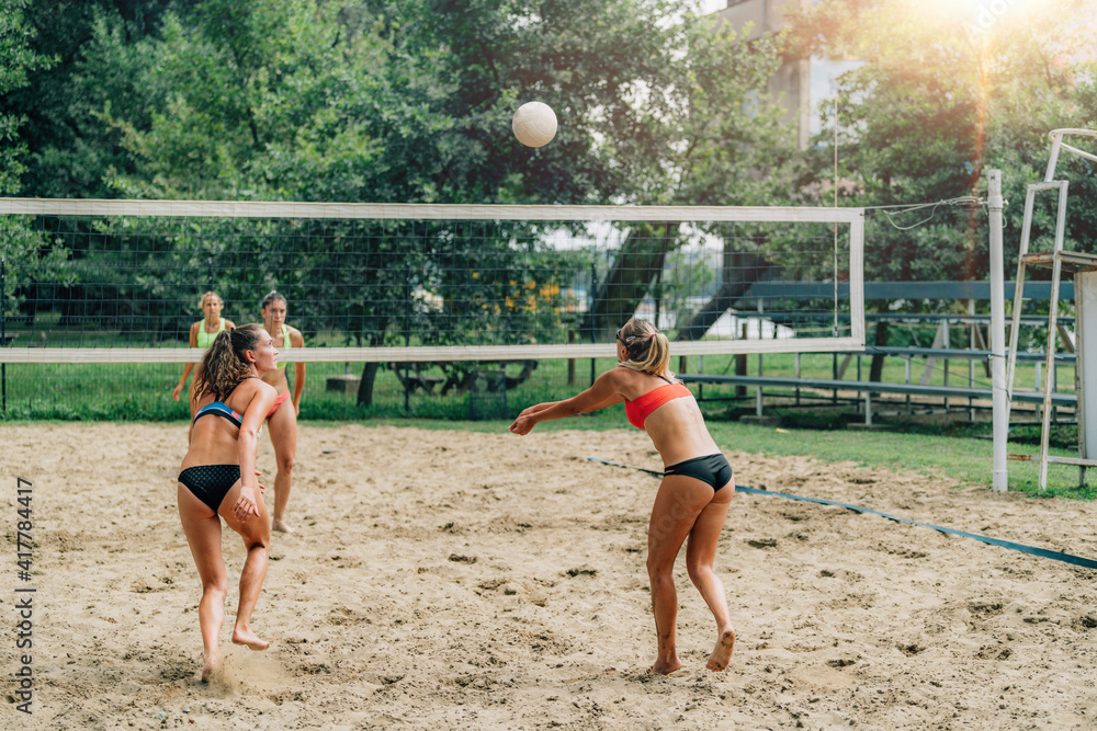  Female Beach Volleyball