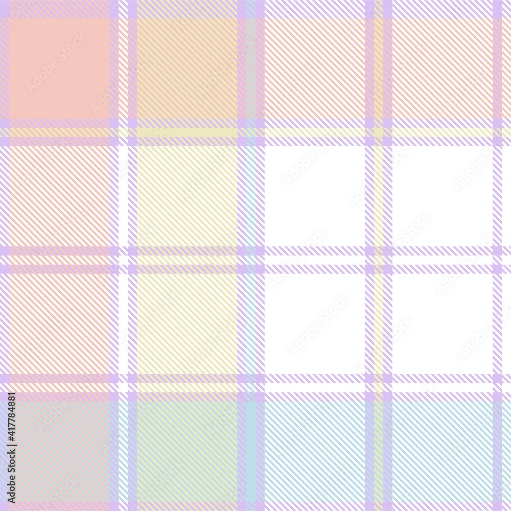 Rainbow Pastel Plaid textured Seamless Pattern Rainbow Pastel Plaid textured Seamless Pattern