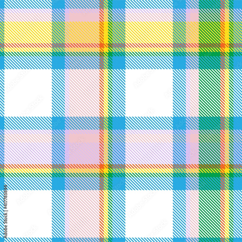 Rainbow Pastel Plaid textured Seamless Pattern Rainbow Pastel Plaid textured Seamless Pattern
