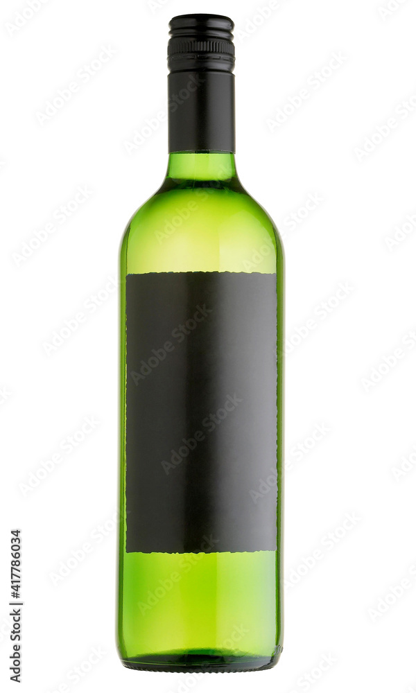 Wine bottle. Classic, attractive bottle of wine. Wine bottle. Classic, attractive bottle of wine.