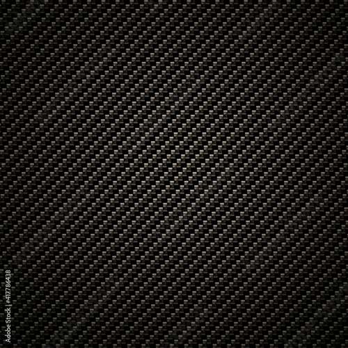 Carbon fiber background, black texture