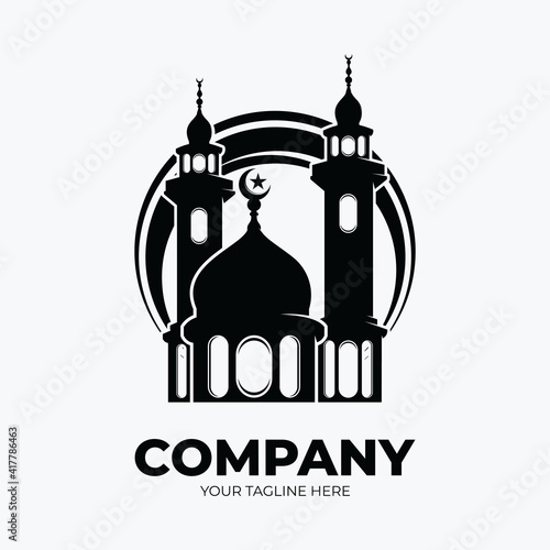Islamic mosque logo design inspiration