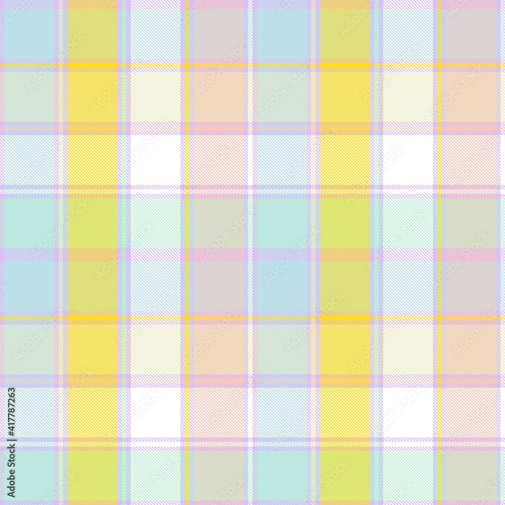 Rainbow Pastel Plaid textured Seamless Pattern Rainbow Pastel Plaid textured Seamless Pattern