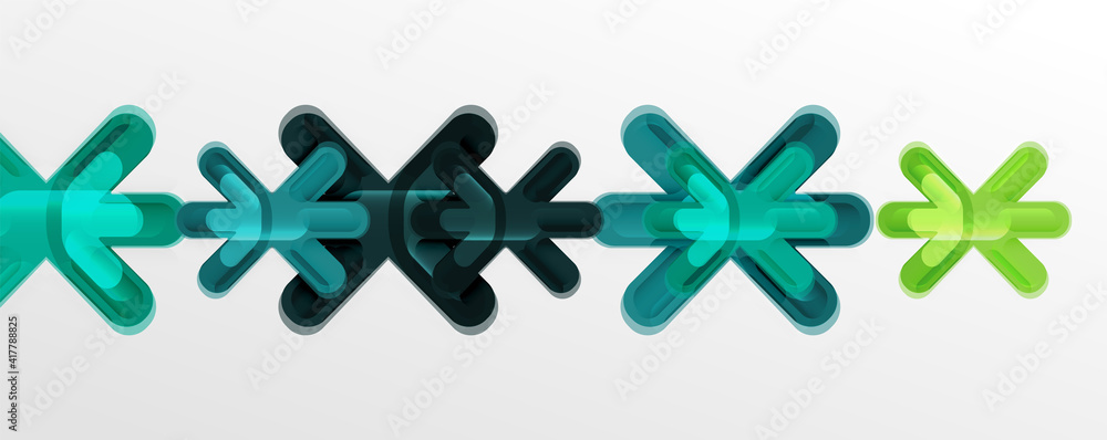 Abstract glossy crosses background for business or technology presentations, internet posters or web brochure covers Abstract glossy crosses background for business or technology presentations, internet posters or web brochure covers