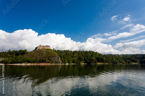 Czorsztyn castle in Pieniny Poland