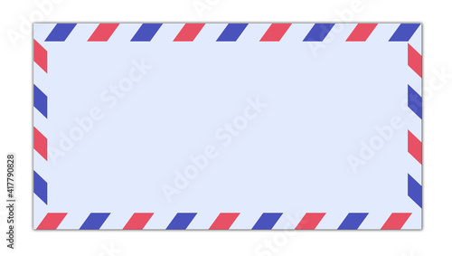 Old post envelope, background