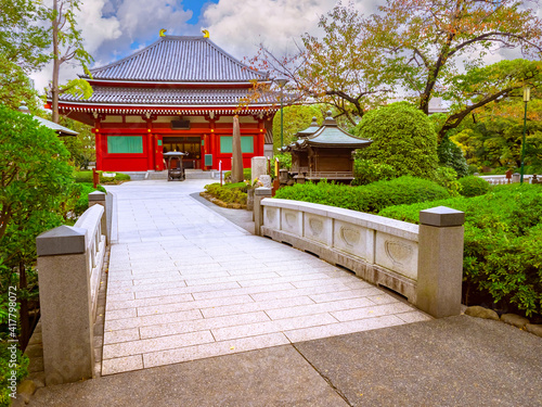 Ancient temple in Tokyo. As...
