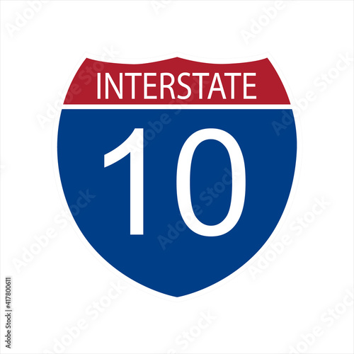 Interstate highway road
