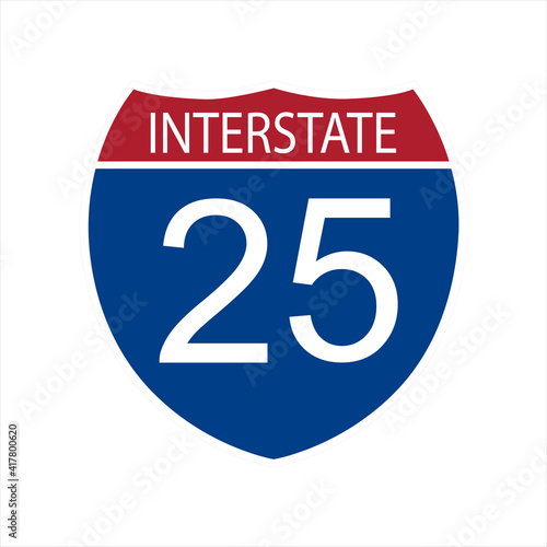 Interstate highway road