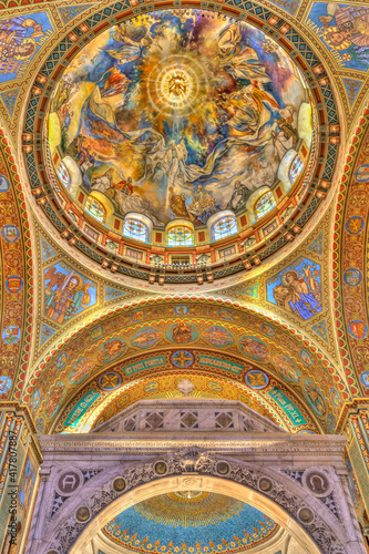Szeged, Interior of the Cathedral, HDR Image